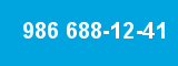 986 688-12-41 986 688-12-41